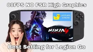 Ninja Gaiden 4 Best Settings for Legion Go | High Graphics with Lossless Scaling