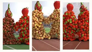 Garlic Man Collision#UnzipAnimation#c4danimation#SpecialEffects