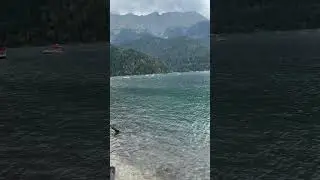 Abkhazia. Ritsa.  Lake. Абхазия. Озеро Рица.