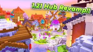 First Look At 1.21 Hub Revamp!! | Hypixel SkyBlock Alpha Update