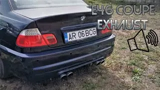 E46 COUPE Double Exhaust Sound