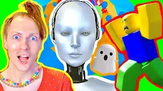 L'INTELLIGENCE ARTIFICIELLE CHOISIT 3 JEUX ROBLOX ! Nadège Candle