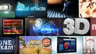 Motion Graphics Demo Reel - Sean Frangella 2017 | Cinema 4D, Adobe After Effects