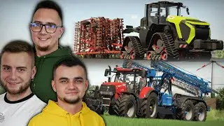 POWRÓT PO PGA😍 TESTUJEMY CLAAS XERION 12.650 - NAJWIEKSZE POLE😮 
