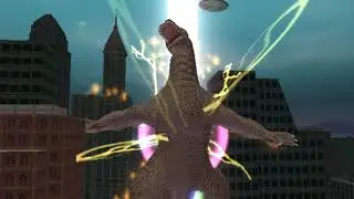 [Dolphin] Godzilla Destroy All Monsters Melee Gameplay (Bandicam Test)