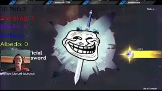 I tried wishing for Albedo and.... (Genshin Impact Highlight)