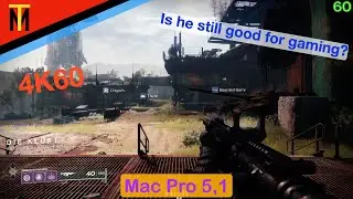 Mac Pro 5,1 5700XT - Destiny 2 Gameplay Test - 4K 60FPS