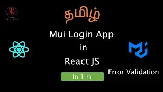 React Email/Password Authentication with Error Validation using Mui | Authentication| Material UI