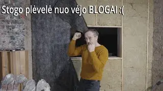 Studijos įrengimas |Stogo plevele nuo vejo BLOGAI| E08