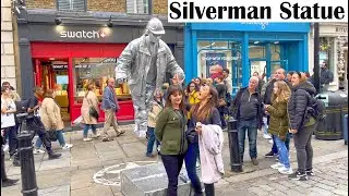 London Levitating Silverman Statue - Greatest London Levitating Street Performer