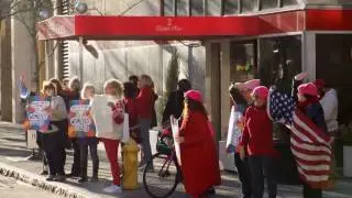 Cincinnati, Ohio Women Protest
