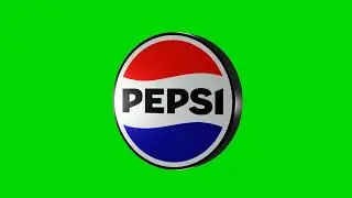Pepsi New Logo | Green Screen Background Video