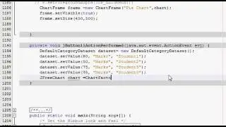 Java prog#66  How to add a Jfreechart Bar chart to a panel in netbeans java