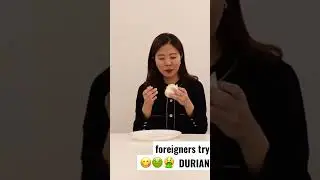 Foreigners Try Durian #shorts
