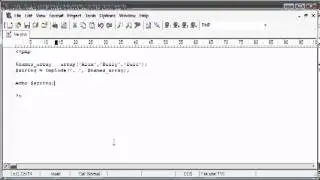 Beginner PHP Tutorial   81   The implode Function with File Handling Example   YouTube