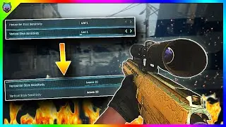 How To Make a LOW SENSITIVITY Look FAST on Modern Warfare!! (MAX RANK Sniping)