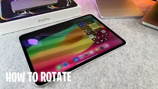How To Rotate iPad Pro M4 / iPad Pro M5 Screen - Lock Unlock Screen