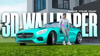 How to make 3D custom wallpaper in blender | 3D wallpaper for pc make easily on blender and android.