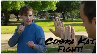 COBRA KAI / POWER RANGERS STYLE FIGHT!