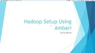 Hadoop Installation using Ambari