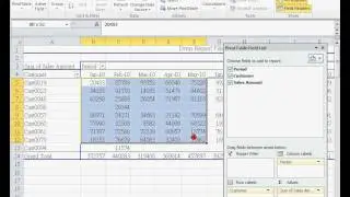 How to Create Simple Pivot table 2010