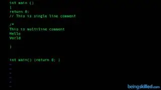 What are comments in C++ Program - Single Line Comments, Multi line comment ?