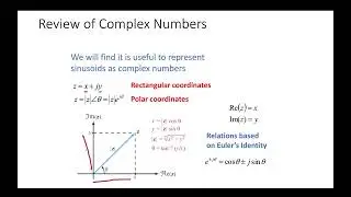 Review of Complex Numbers