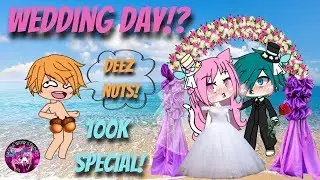 Angela's Life Ep8|Wedding Day|100K Subs! Funny Cringe Short Gacha Life Mini Movie