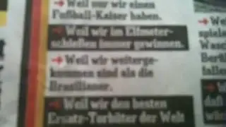 Bild Zeitung 6.juli 2006