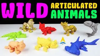 AMAZING 3D Printed Predators
