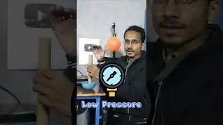 Bernoulli's Theorem Can Be Explained By?✨✨ | Air Velocity and Pressure | Learn Practically
