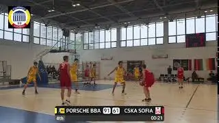 EYBL U15🏀Porsche BBA Ludwigsburg vs CSKA Sofia