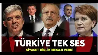 İdlib saldırısı sonrası Türkiye tek ses 