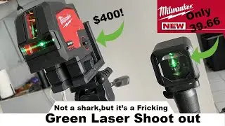 TOOL With a Tool: Zokoun $39.66 Green laser VS. Milwaukee Tools M12 (Why Pay $499) You can win it!