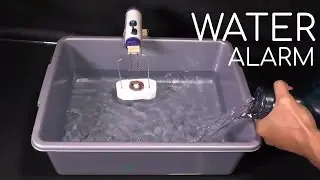 How to Make a Flood Alarm (Homemade Water Level Indicator Alarm)