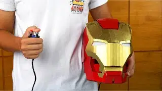 How to Make Cardboard Iron Man Mask | Hack Room