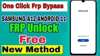 Samsung A12 Frp One Click Bypass | A10s, M01, M02, M11, A12 Google Lock Remove With Umt 🔥🔥