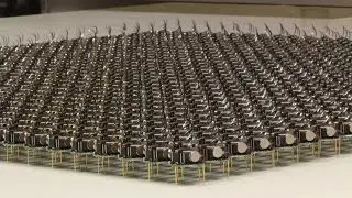 A Swarm of One Thousand Robots