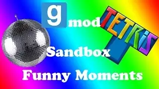 Dodge Tetris | Disco Aliens (Gmod Sandbox funny moments) part 3