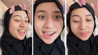HIJAB LIVE TIKTOK | EKSPRESI WAJAHNYA BIKIN CRT💦