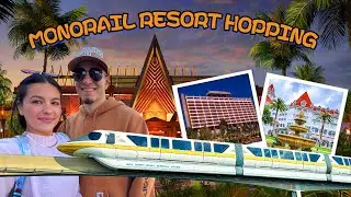 Disney Monorail Resort Hopping & Guess That Price Challenge! Resort Gift Shops & Character Buffet!