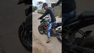 First time i ride ktm duke 250 😭😭❤. 
