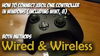 How To Connect Xbox One Controller Wired & Wireless To PC