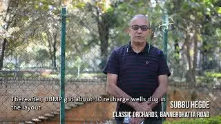 The wells at Classic Orchards, Bannerghatta Road