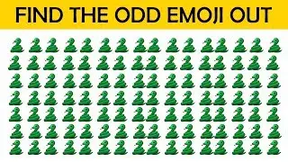 Spot The Odd One Out |  Find The Odd Emoji Out  |  Find The Difference Emoji | Quiz Express