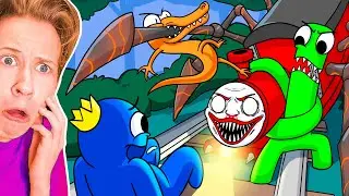 ЧУ ЧУ ЧАРЛЬЗ НАПАЛ НА РАДУЖНЫХ ДРУЗЕЙ 😱
