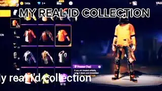 MY REAL ID COLLECTION IN FREE FIRE #viral @mrabu1