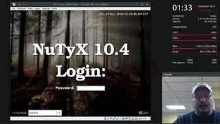 NuTyX: The Results of Building My First NuTyX-based .iso