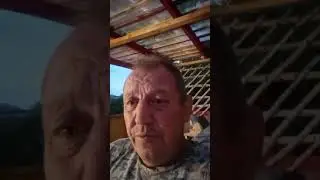 Анекдот вечером на пруду.