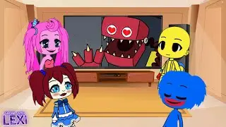 Poppy Playtime React to Project Playtime Memes - Boxy Boo Falls in LOVE Animation Meme | Gacha Club